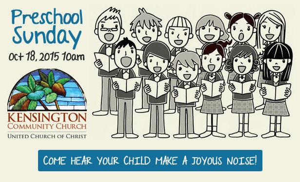Preschool Sunday