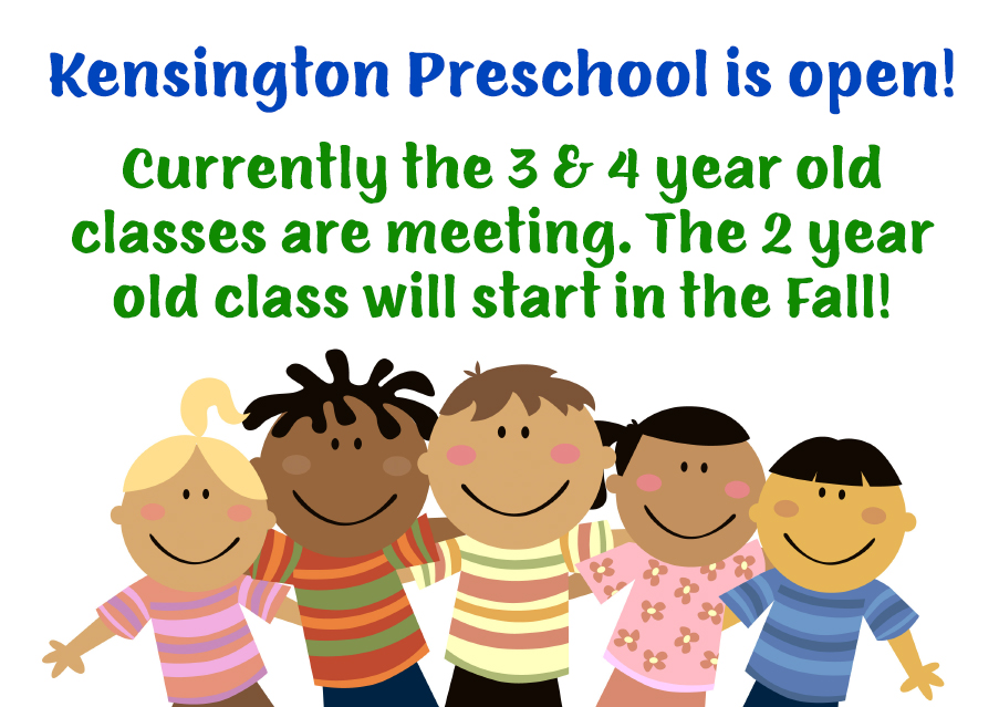 Kensington Community Church An Open and Affirming Congregation